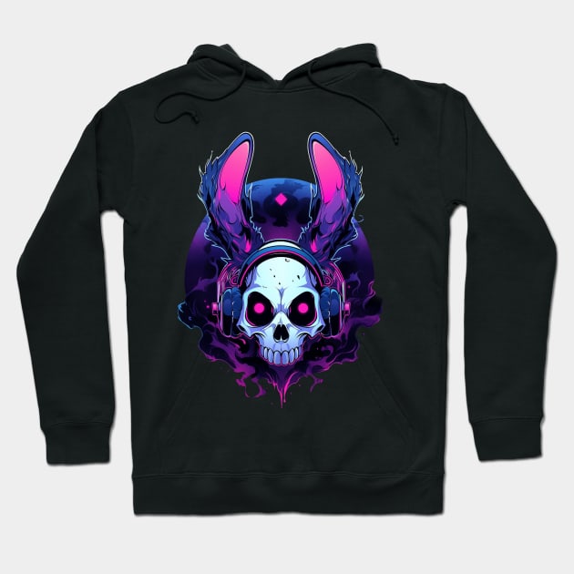 Evil Bunny Hoodie by MikeyMeta